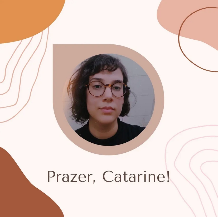 Foto de um post do instagram de Catarine Alencar